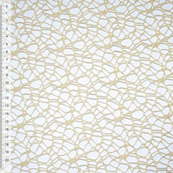 Сітка мереживо павутиння кремова (відтінок темніше) ш.160