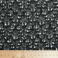 Трикотаж ажурний чорний ш.160