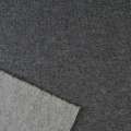 Трикотаж с шерстью двухслойный серый/темно-серый, ш.165