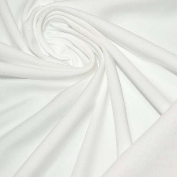 Трикотаж молочный с начесом стрейч ш.178