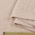 Ангора длинноворсовая трикотаж бежевая меланж ш.135