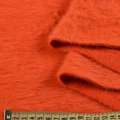 Ангора длинноворсовая трикотаж оранжевая яркая ш.130