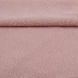 Флис розовый светлый пудровый ш.160