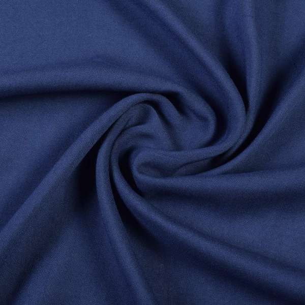 Штапель синий светлый, ш.140