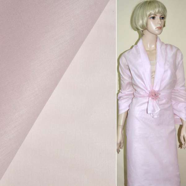 Батист блідо-рожевий ш.135