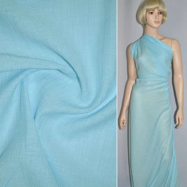 Віскоза креш блакитна ш.145