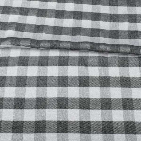 Віскоза в чорно-сіру клітину з сріблястою метанітью, ш.141