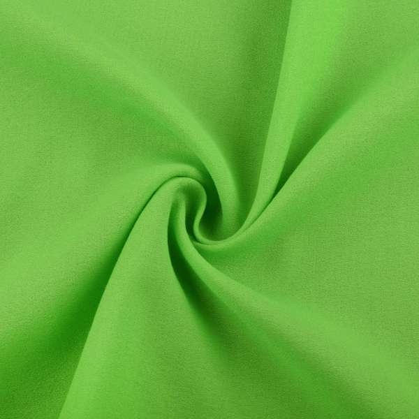 Креп віскозний салатовий неон, ш.145