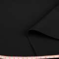 Трикотаж дайвинг двухслойный черный ш.155