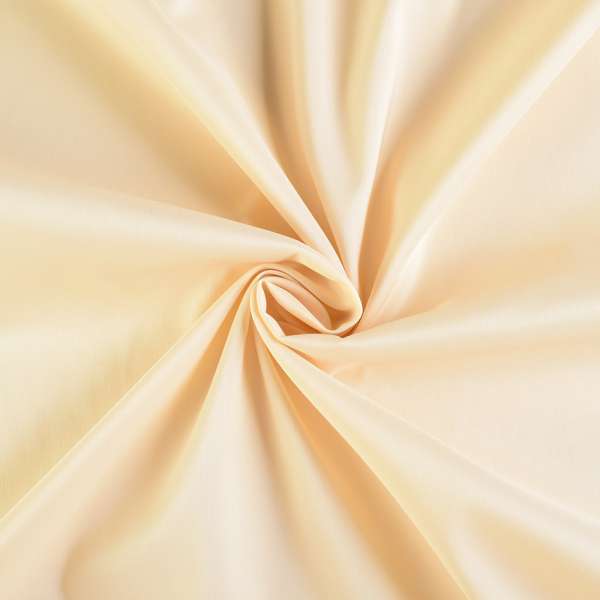 Поплин вискозный стрейч кремовый светлый, ш.140