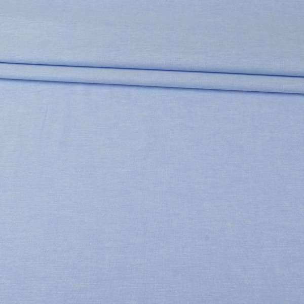 Коттон меланж голубой ш.150