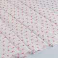 Коттон белый, розовые фламинго ш.151