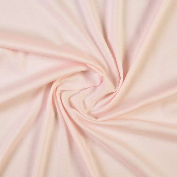 Трикотаж хлопковый стрейч розовый чайная роза, ш.150