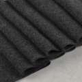 Трикотаж костюмний з шерстю сірий темний ш.135