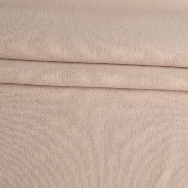 Трикотаж костюмний з шерстю молочний ш.140