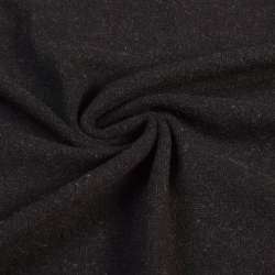 Трикотаж с ангорой черный, ш.145