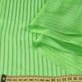 Шелк салатовый в полоску ш.137