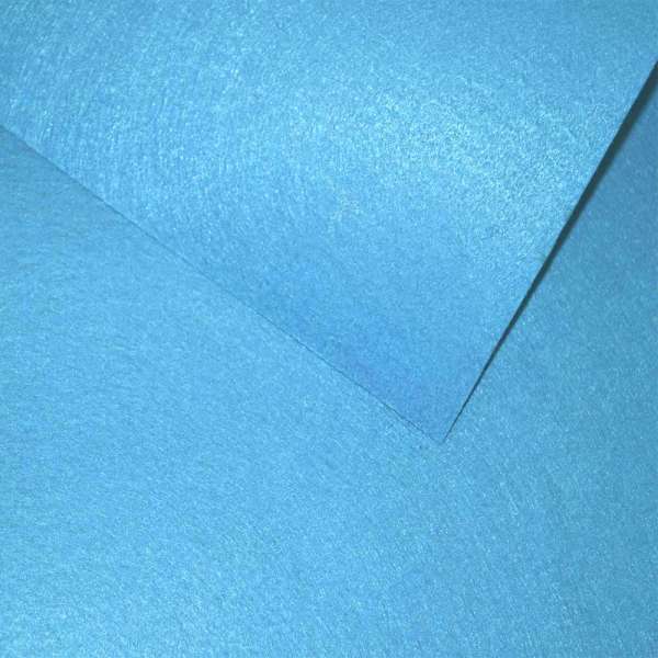 Фетр для рукоділля 0,9мм блакитний яскравий, ш.85