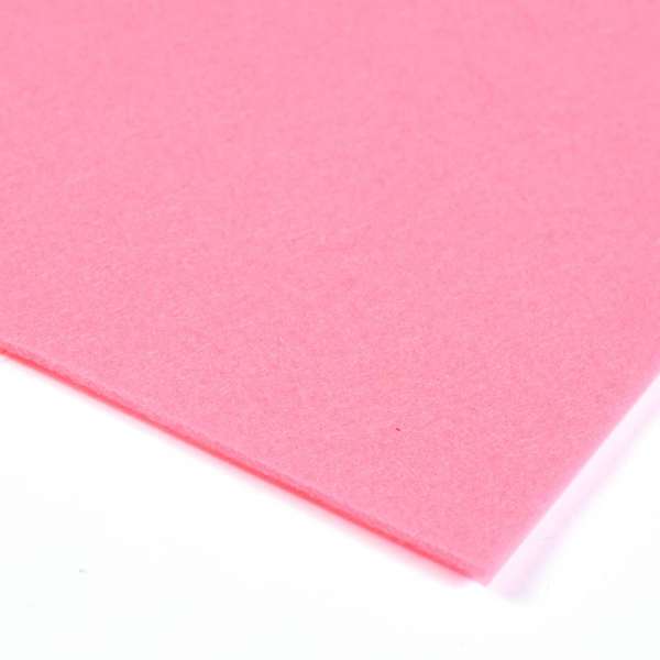 Фетр для рукоделия 0,9мм розовый, ш.150