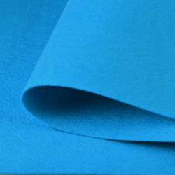 Фетр для рукоділля 1,5мм синій яскравий, ш.150