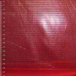 Замша искусственная красная с серебристыми палочками ш.150
