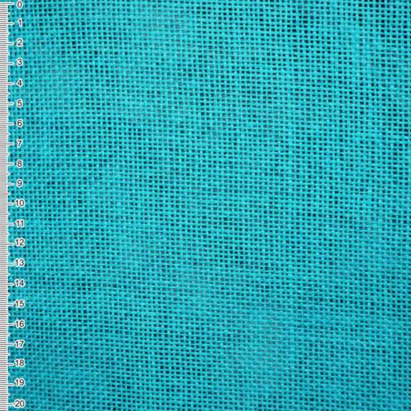 Рогожка з целюлози на флізеліні блакитна насичена, ш.150