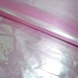 Парча рожево-срібляста гладка ш.150