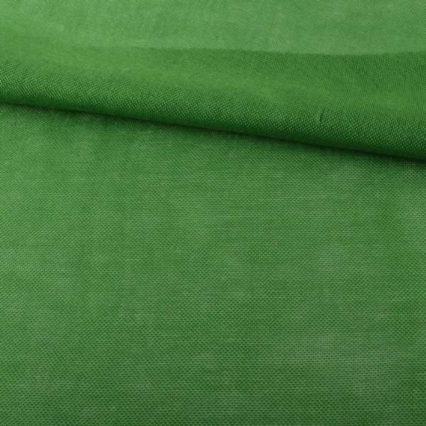 Рогожка деко зелена яскрава, ш.150