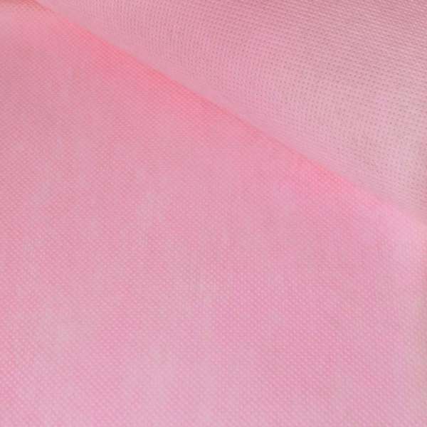 Флізелін неклейовий (спанбонд) рожевий світлий відтінок, щільність 80, ш.160
