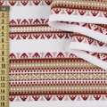 Ткань с украинским орнаментом Панночка бежевая, ш.150