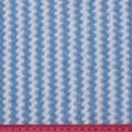 Велсофт двосторонній рельєфний біло-блакитний хвиля, ш.215
