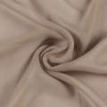Креп гардинний коричневий світлий, ш.280
