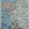 Льон гардинний ліс оранжево-зелено-блакитний, ш.270