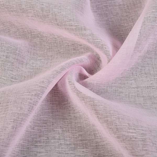 Лен французский гардинный розовый, ш.280
