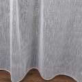 Тюль сетка лен Katya экрю с утяжелителем ш.300