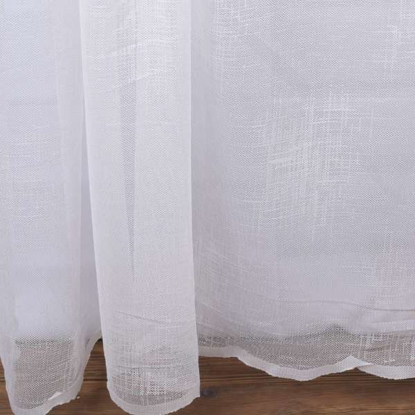 Тюль жаккард штрихи экрю, ш.300