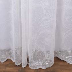 Тюль жаккард вьюга крем, ш.300