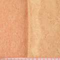 Жаккард двухсторонний завиток ажурный мелкий оранжево-золотистый, ш.280