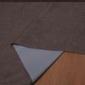 Лен блэкаут для штор коричневый меланж на акриловой подложке ш.285