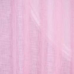 Льон фолк полегшений для штор рожевий світлий, ш.280