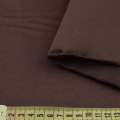 Скатертная ткань с атласным блеском коричневая, ш.320