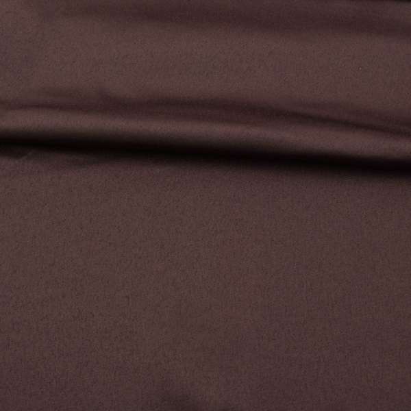 Скатертная ткань с атласным блеском коричневая, ш.320