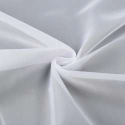 Вуаль тюль шифон молочная (крем) с утяжелителем, ш.300 ОСТАТКИ РУЛОНА