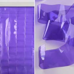 Дверная шторка силиконовая 0,2мм 90х198 см фиолетовая