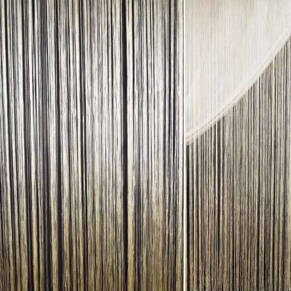 Штора ниточная 300 х 290 см ванильная (вес 0,865 кг)