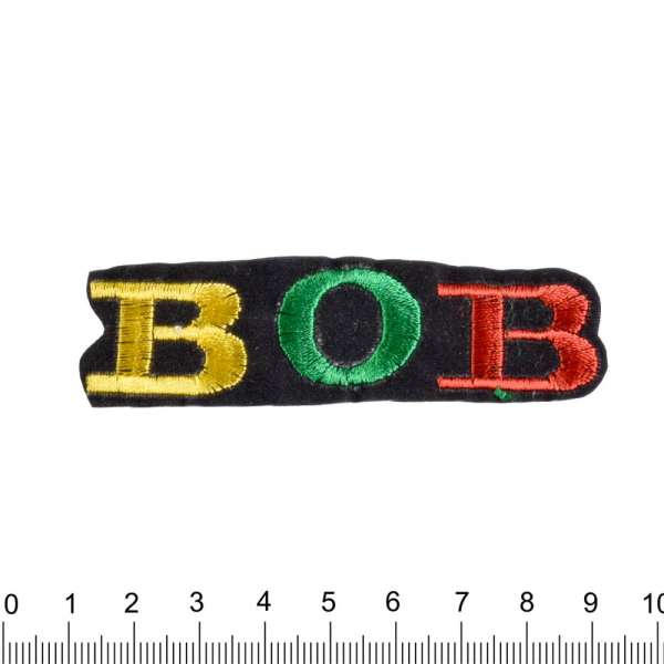 Термоаппликация BOB 20х80мм