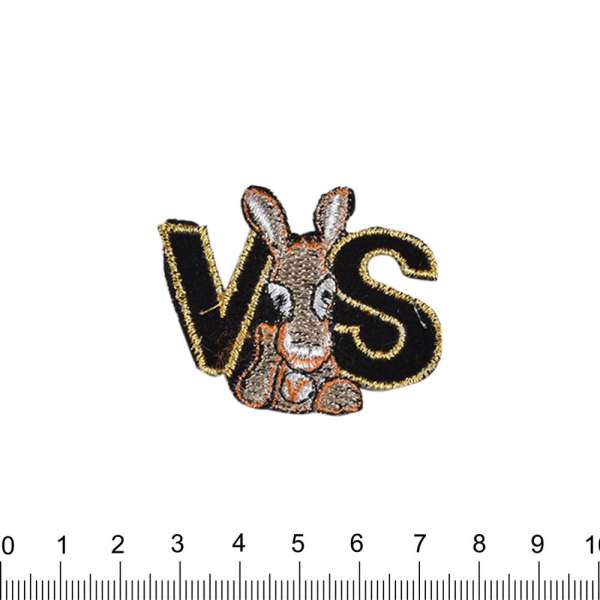 Термоаппликация Ослик VS 45х50мм