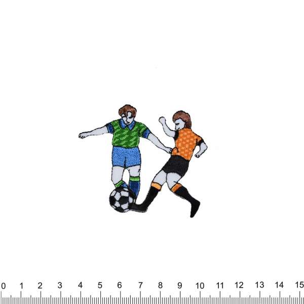 Термоаппликация Футболисты 60х70мм