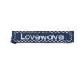 Нашивка жаккардовая LOVEWAVE 60х10мм
