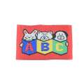Нашивка жаккардовая ABC 46х33мм